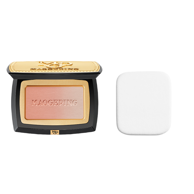 MAOGEPING Cloud Gauze Gradient Blush #804 White Peach Ode 3.6g - myernk