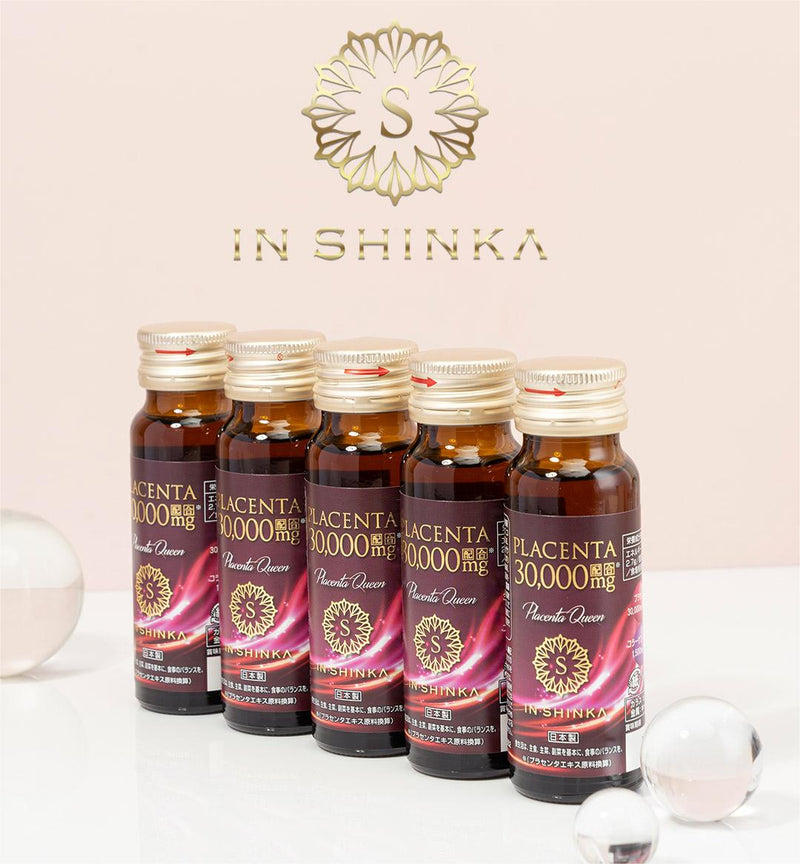 IN SHINKA Placenta 30000 mg Placenta Queen The Little Red Bottle Placenta Cold Extract myernk