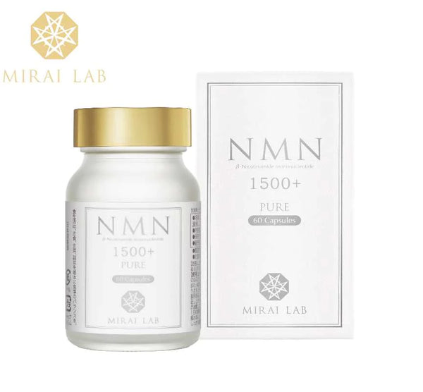 Embrace Ageless Beauty with MIRAI LAB's NMN PURE 1500+: Revitalize Your Skin and Enhance Longevity