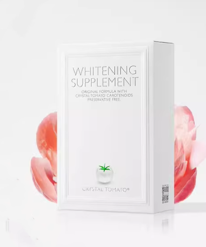 Unlock Radiant Skin from Within with Crystal Tomato Whitening Supplement