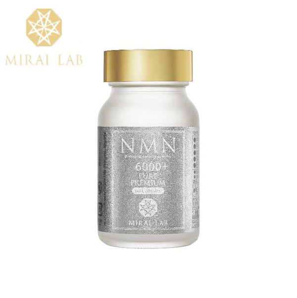 Experience Ageless Beauty with MIRAI LAB's NMN PURE PREMIUM 6000+ Capsules