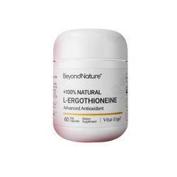 BEYONDNATURE +100% Natural L-Ergothioneine Advanced Antioxidant