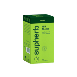 SUPHERB Milk Thistle Herb Extract Capsules - myernk