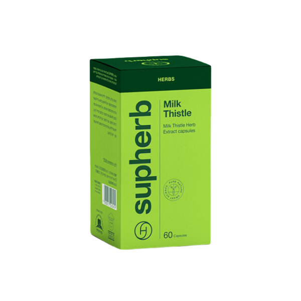 SUPHERB Milk Thistle Herb Extract Capsules