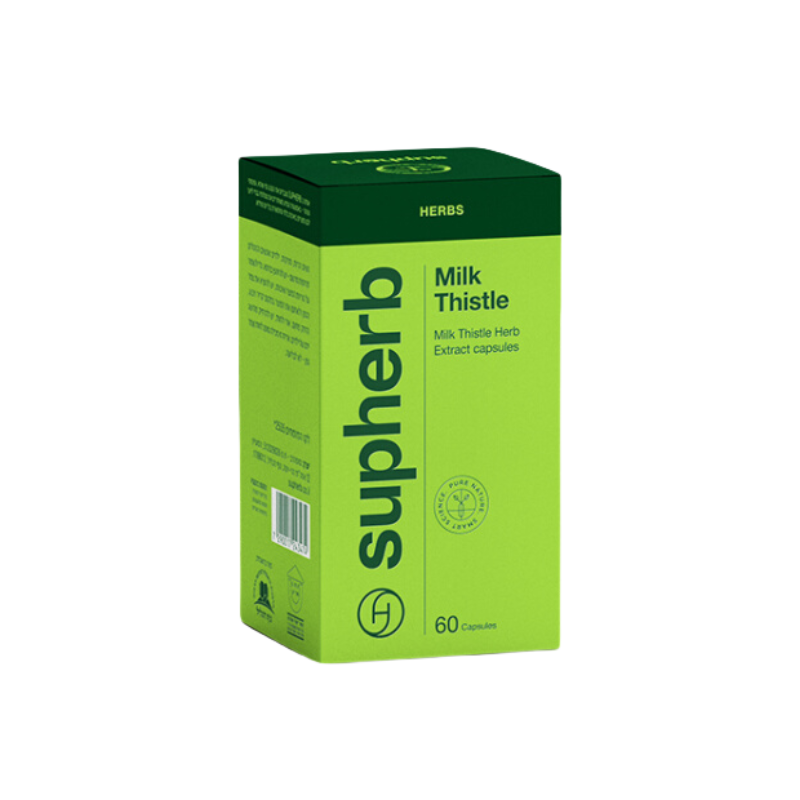 SUPHERB Milk Thistle Herb Extract Capsules - myernk