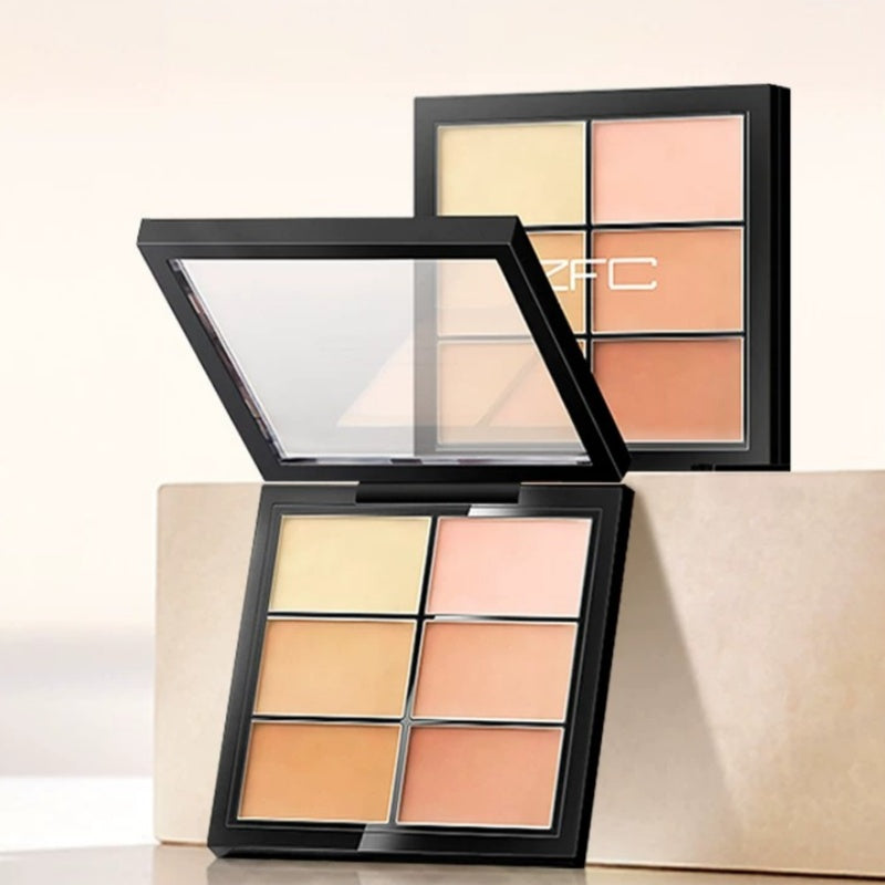 ZFC Professional Master Class 6-Color Concealer & Contouring Palette
