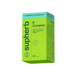 SUPHERB Vitamin B Complex With Magnesium Citrate - myernk