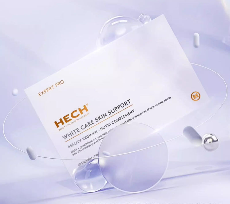 HECH White Care Skin Support Beauty Regimen Nutri Complement - myernk