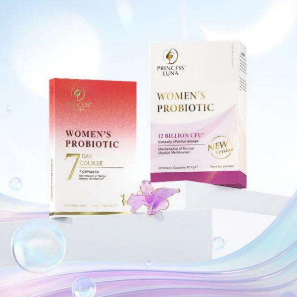 PRINCESS LUNA Women's Probiotic 7 Day Course & Women's Probiotic 12 Billion CFU+ - myernk