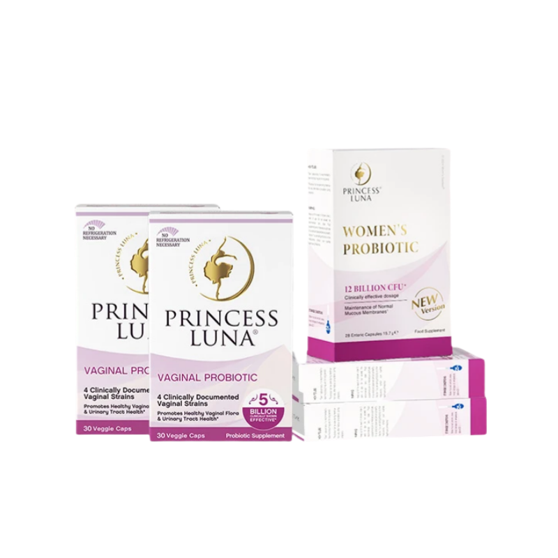 PRINCESS LUNA Vaginal Probiotic *2 & Women's Probiotic 12 billlion CFU+ *3 - myernk