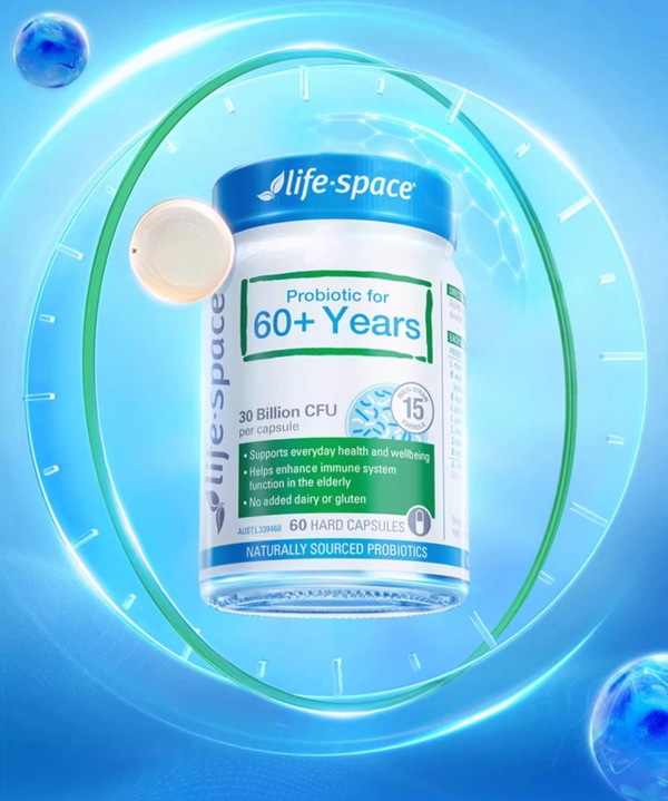 LIFESPACE Probiotic for 60+ Years 60 Capsules