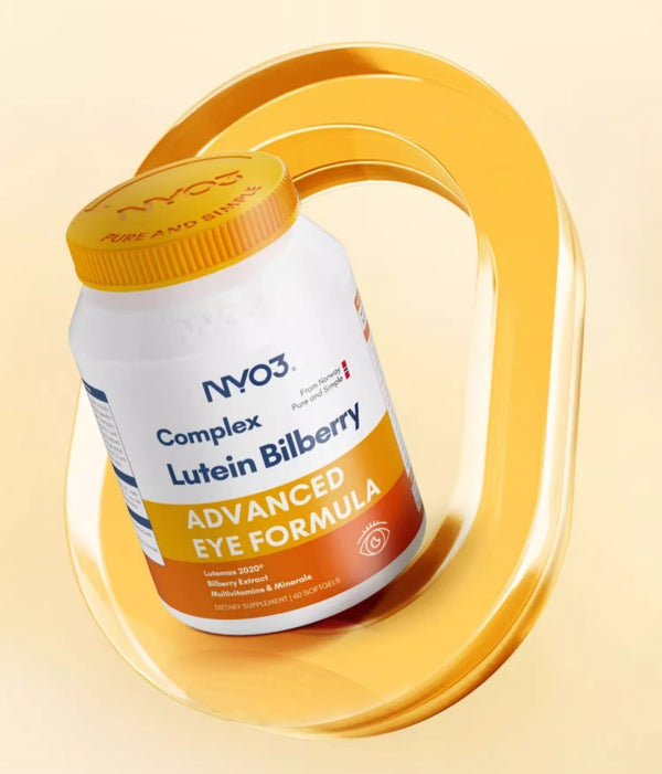 NYO3 Complex Lutein Bilberry Advanced Eye Formula - myernk