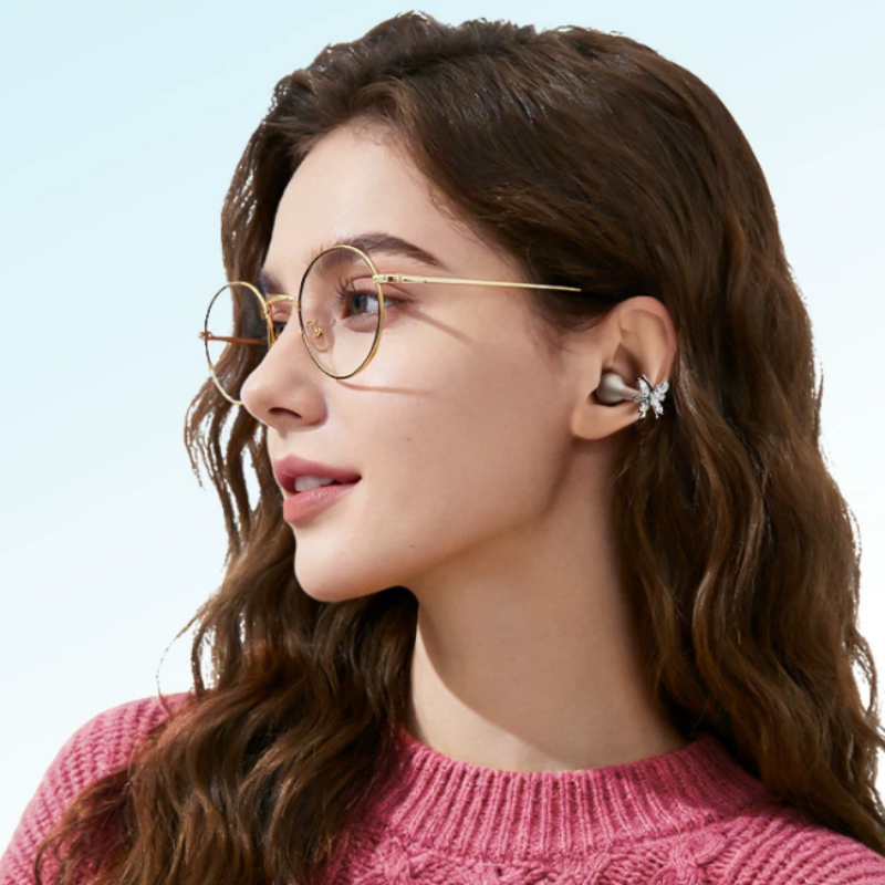 Edifier X Clip AI Ear-Clip Bluetooth Earbuds - Open Ear Wireless - myernk