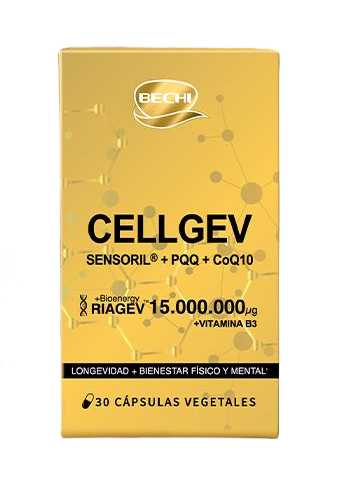 BECHI Cellgev Sensoril 4th Generation Cell Gold Box 30 Capsules myernk