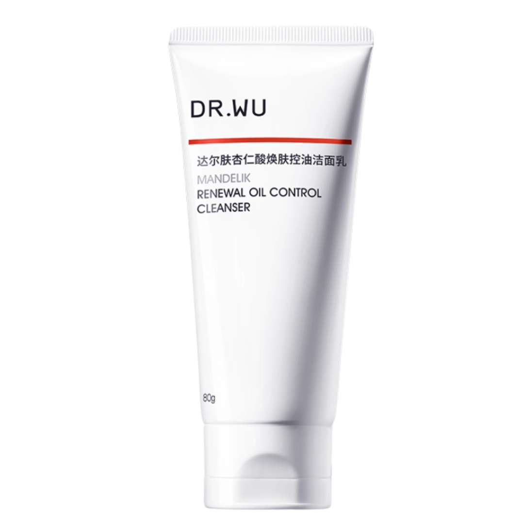 DR. WU Mandelik Renewal Oil Control Cleanser 80g