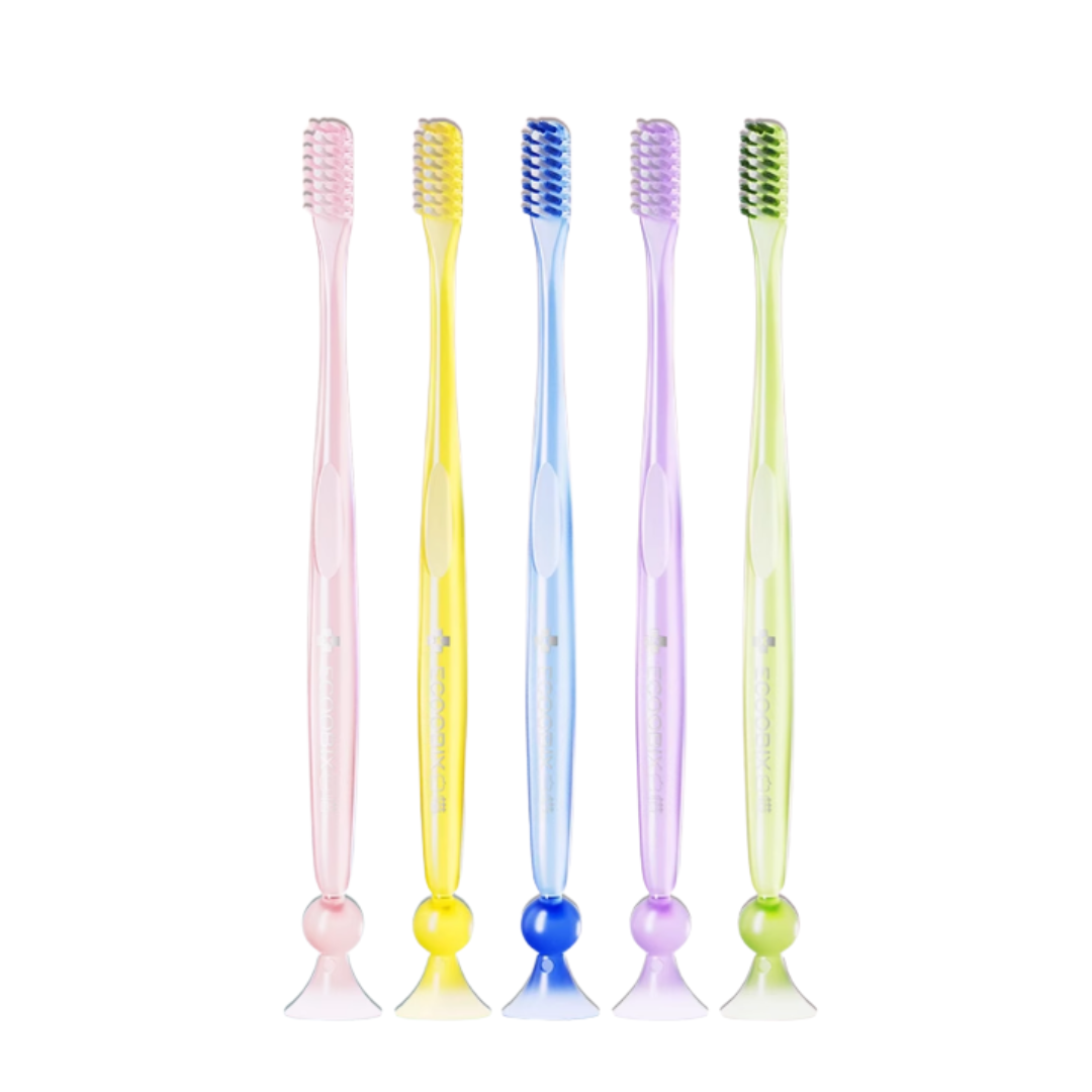 ECOOBIX Slim & Clean Small Head Toothbrush 1pc