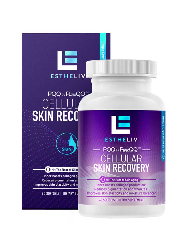 ESTHELIV PQQ Cellular Skin Recovery Softgel 60 capsules