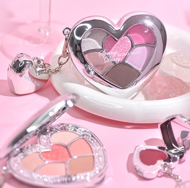 コスメ GOGOTALES Heart-Pounding Lip Freeze & Eyeshadow Palette 600mg+6.5g