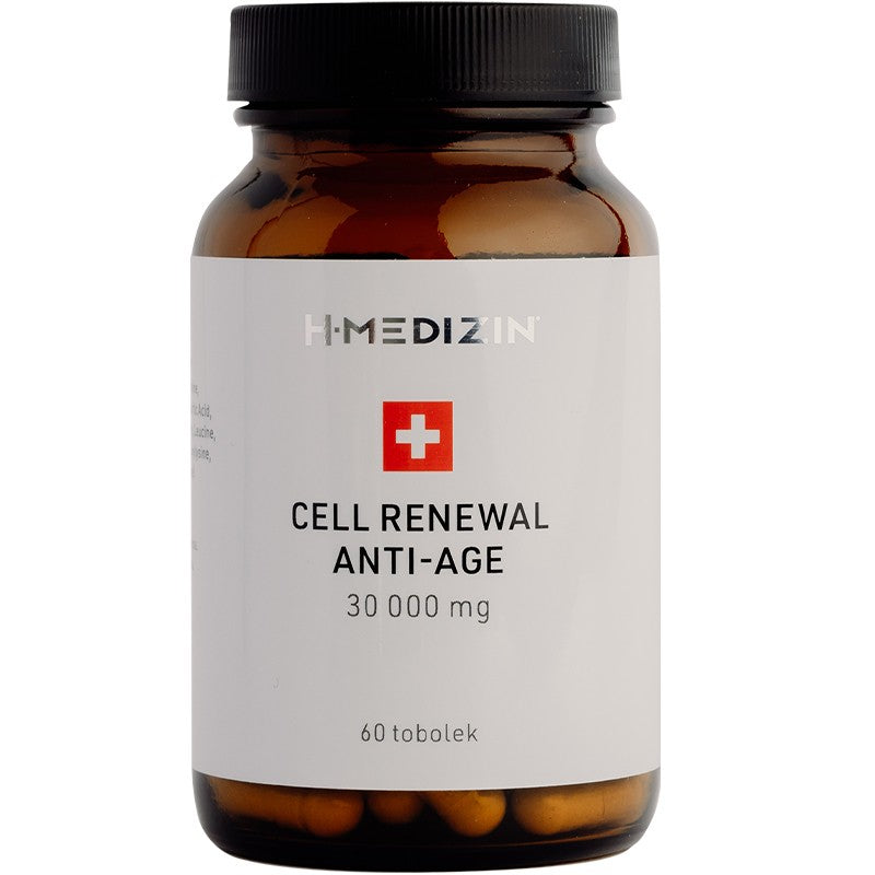H-MEDIZIN Cell Renewal Medical Grade Cell Mitochondria Nutrients 60 Capsules