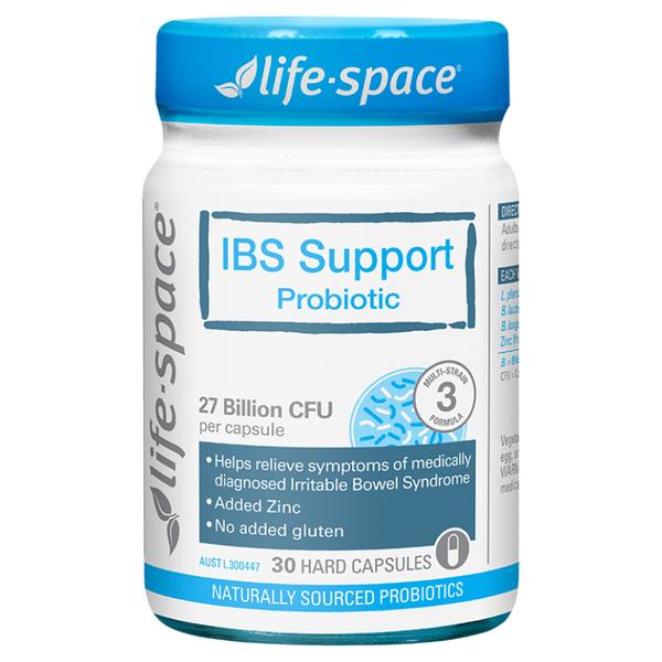 LIFESPACE IBS Support Probiotic 30 Capsules - myernk