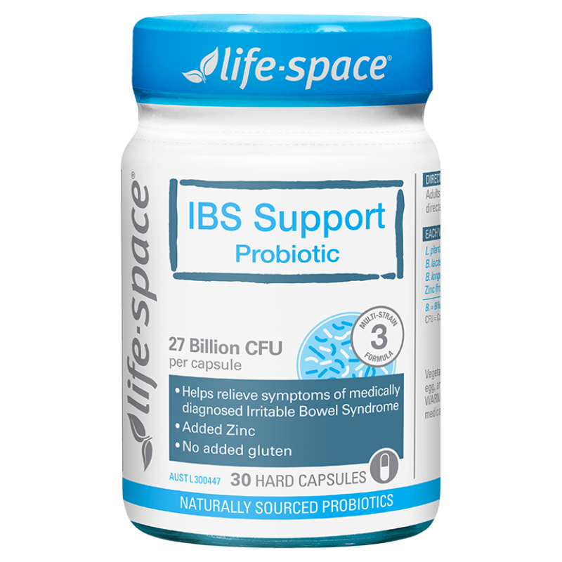 LIFESPACE IBS Support Probiotic 30 Capsules - myernk