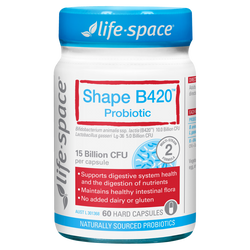 LIFESPACE Shape B420™ Probiotic 60 Capsules - myernk