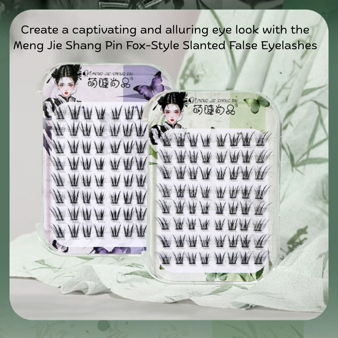 Meng Jie Shang Pin Fox-Style Slanted False Eyelashes 64pcs/box