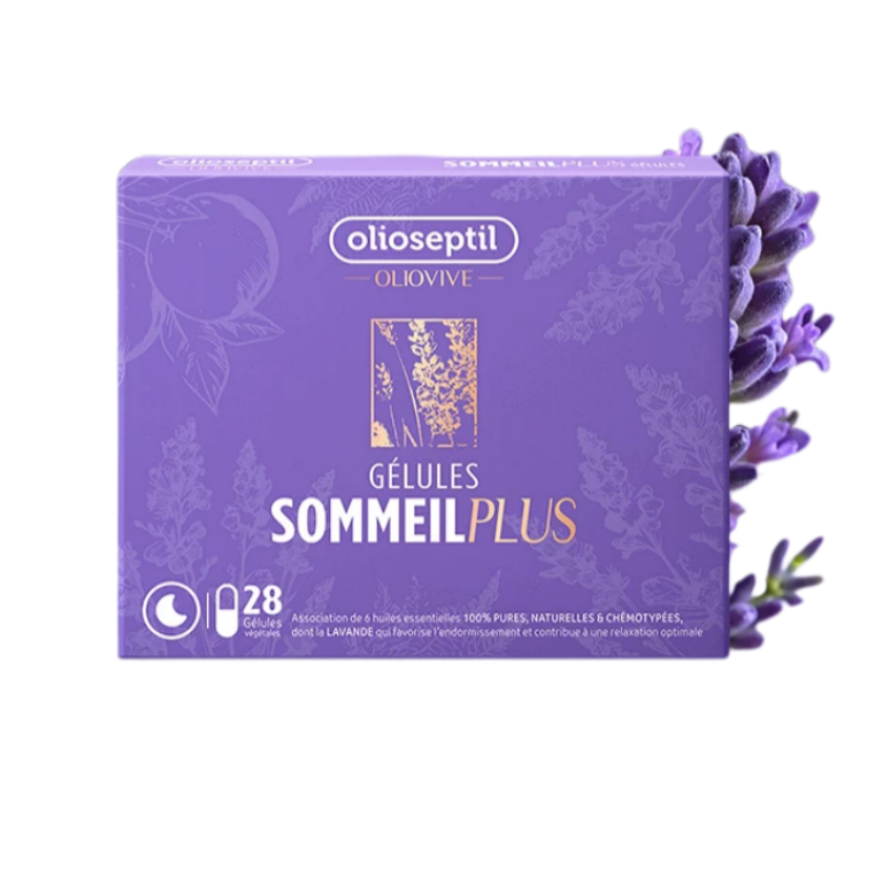 OLIOSEPTIL Lavender Essential Oil Sleep 2.0 28 Capsules