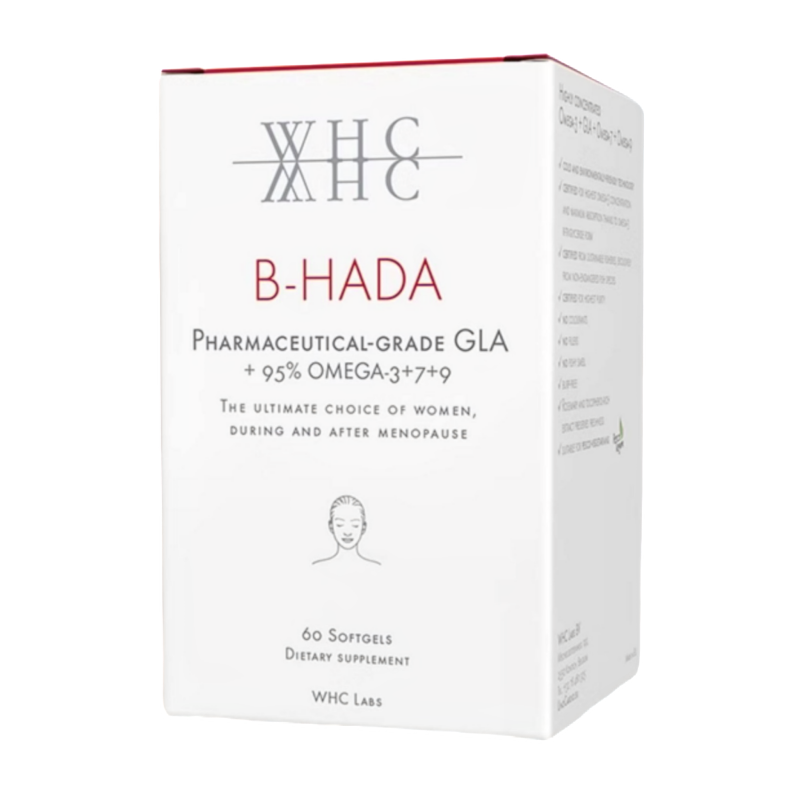 WHC B-HADA Pharmaceutical - Grade GLA - 60 SoftGels - myernk