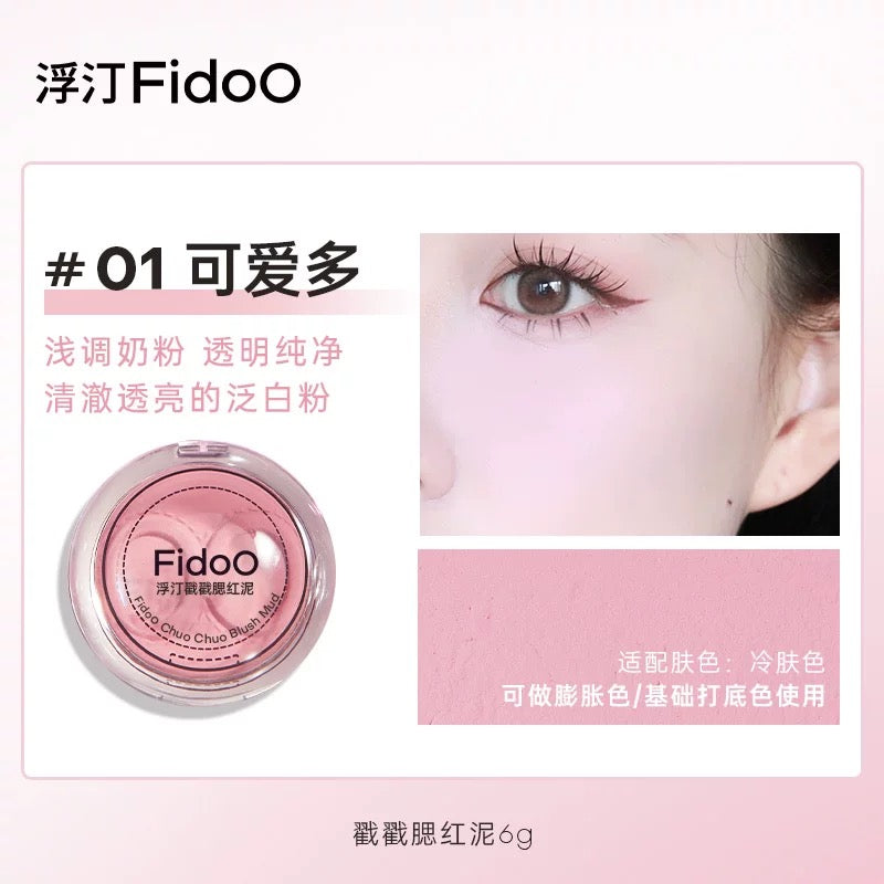 Fidoo Tap Tap Blush Mud 6g