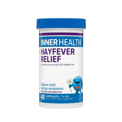 INNER HEALTH Hayfever Relief 40 Capsules