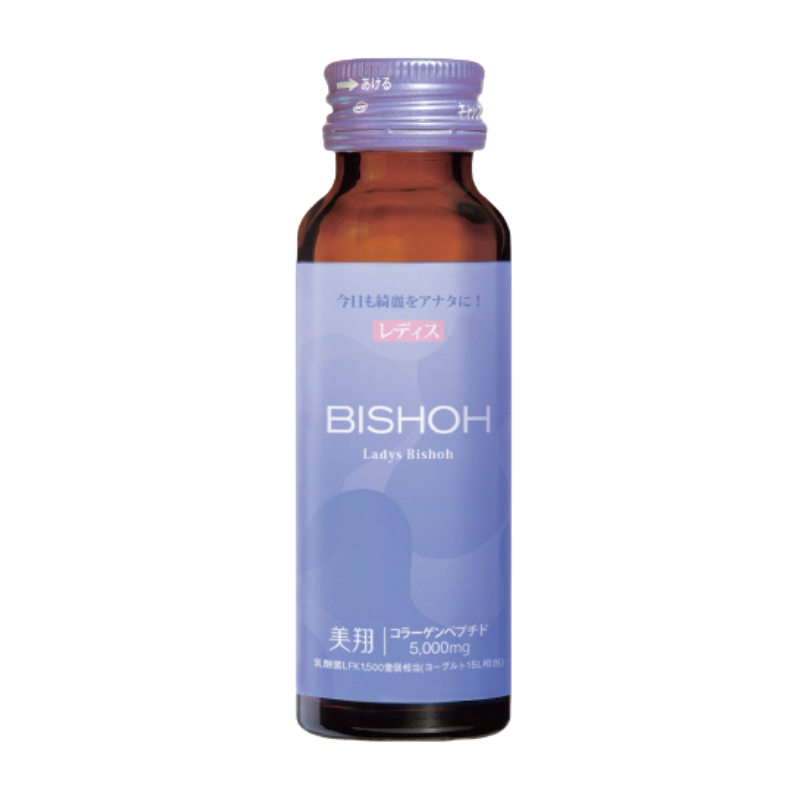 BISHOH Lady's Bishoh 5000mg Collagen & Lactic Acid Bacteria Drink 50ml * 10 Bottles