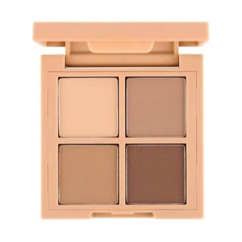 3CE Mini Multi Eye Color Palette C#Flat Call | Classic Matte Browns for Everyday Elegance - myernk