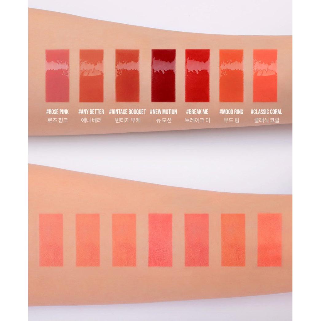 3CE Glaze Lip Tint 5g | Dewy & Hydrating Lip Color - myernk