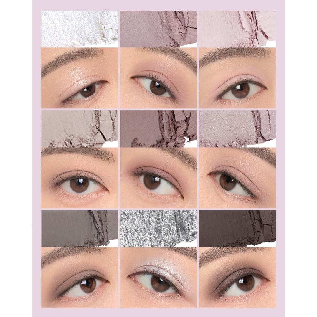 3CE Multi Eye Color Palette #A Shy Ash | Soft & Natural Eye Makeup - myernk