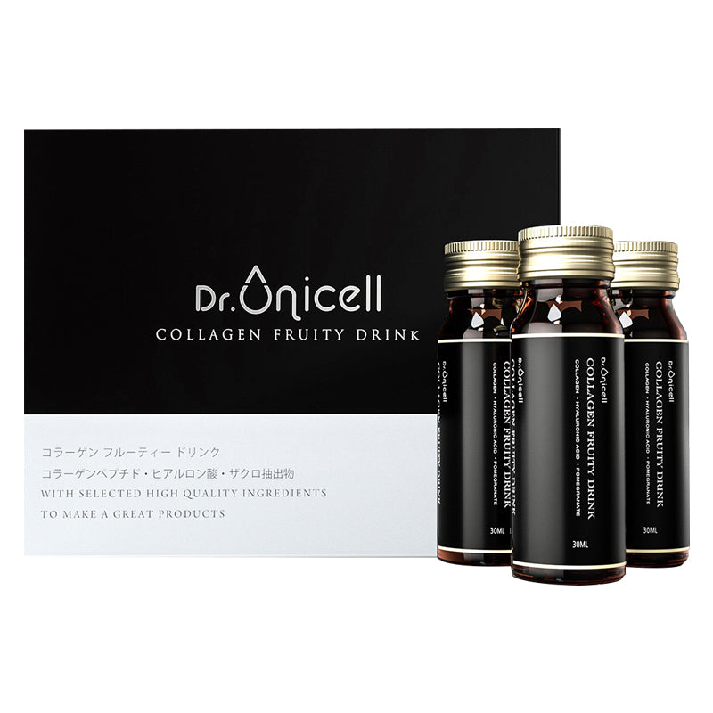 Dr. Unicell HS Small Black Bottle Hyaluronic Acid Collagen Peptide myernk