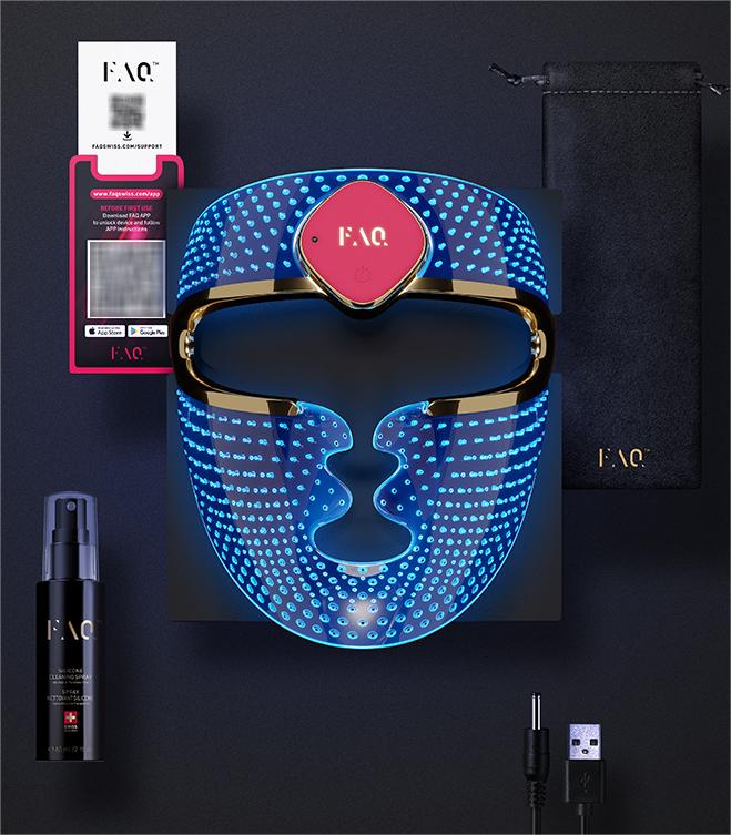 FAQ™ 200 Skin Beauty Photon Skin Rejuvenation Mask Device