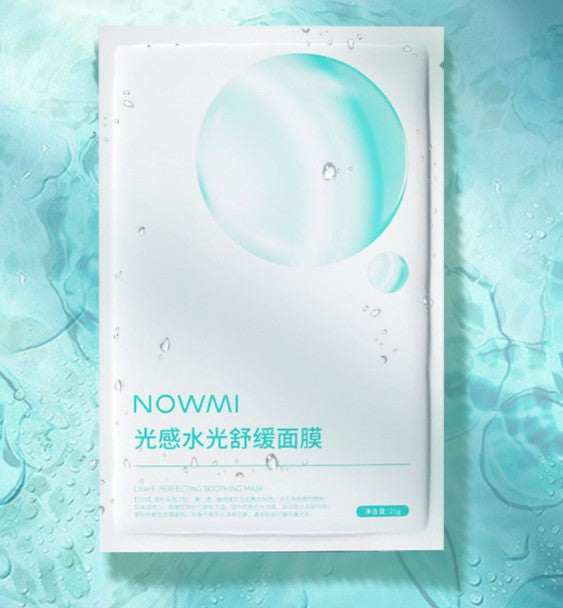 NOWMI Light Sensation Water Luminous Soothing Mask Moisturizing and Moisturizing myernk
